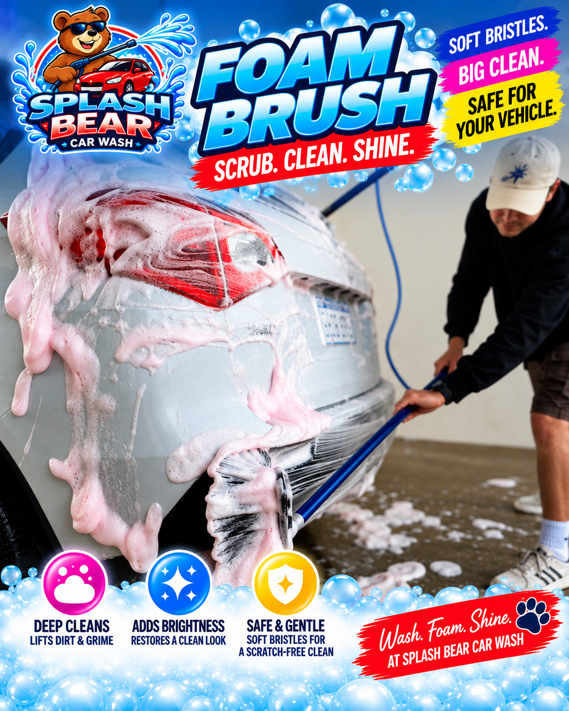 Services foam brush image
