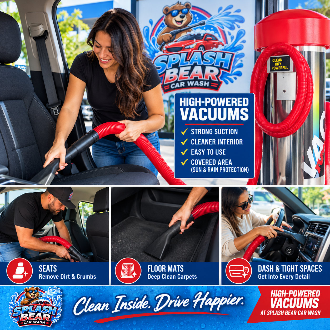 Services splashvacuum
